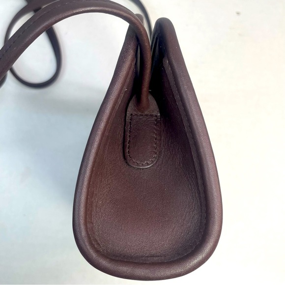 Rare Vintage Mahogany Coach Disco Crossbody Near Mint PRICE FIRM NWOT - Picture 2 of 16